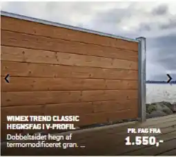 XL-BYG WIMEX TREND CLASSIC HEGNSFAGI V-PROFIL tilbud