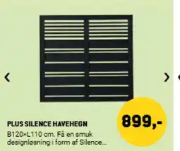 XL-BYG PLUS SILENCE HAVEHEGN tilbud