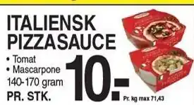 ABC Lavpris ITALIENSK PIZZASAUCE tilbud