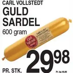 CARL VOLLSTEDT GULDSARDEL
