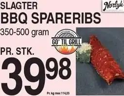 ABC Lavpris SLAGTER BBQ SPARERIBS tilbud