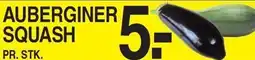 ABC Lavpris AUBERGINE SQUASH tilbud