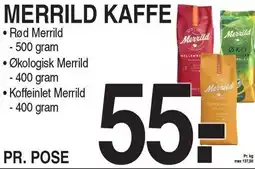 ABC Lavpris MERRILD KAFFE tilbud
