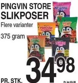 ABC Lavpris PINGVIN STORE SLIKPOSER tilbud