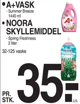ABC Lavpris A+ VASK ELLER NOORA SKYLLEMIDDEL tilbud
