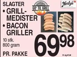 ABC Lavpris GRILL MEDISTER ELLER BACONGRILLER tilbud