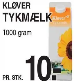 ABC Lavpris KLØVER TYKMÆLK tilbud