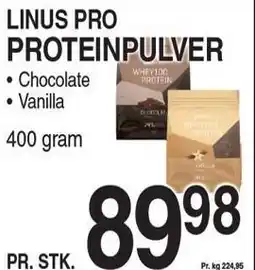 ABC Lavpris LINUS PRO PROTEINPULVER tilbud