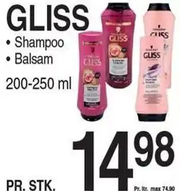 ABC Lavpris GLISS SHAMPOO tilbud