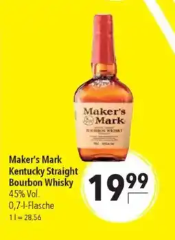 Citti MAKER'S MARK Kentucky straight bourbon whisky tilbud