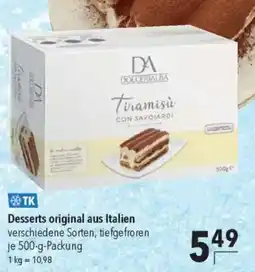 Citti Desserts original aus italien tilbud