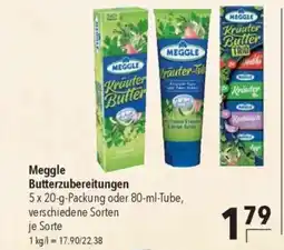 Citti MEGGLE Butterzubereitungen tilbud