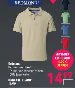 REDMOND Herren polo hemd