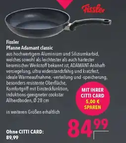 Citti Fissler pfanne adamant classic tilbud