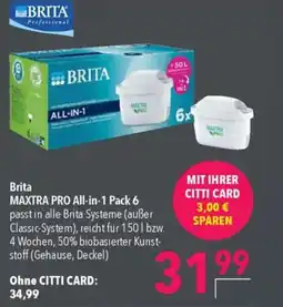 BRITA Maxtra pro all-in-1 pack 6