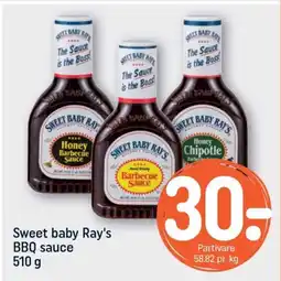 REMA 1000 SWEET BABY RAY'S BBQ sauce tilbud