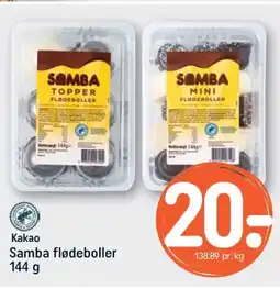 REMA 1000 Samba flødeboller tilbud
