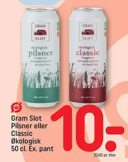 REMA 1000 GRAM SLOT Pilsner eller Classic Økologisk tilbud