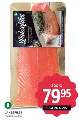 MENY LAKSEFILET tilbud