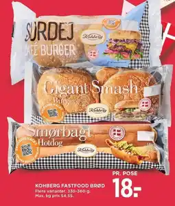MENY KOHBERG FASTFOOD BRØD tilbud