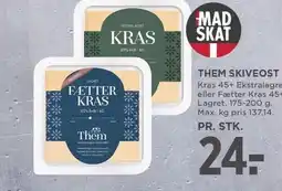 MENY THEM SKIVEOST tilbud