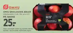 MENY OMHU ØKOLOGISKE ÆBLER tilbud