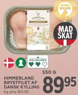 MENY HIMMERLAND BRYSTFILET AF DANSK KYLLING tilbud