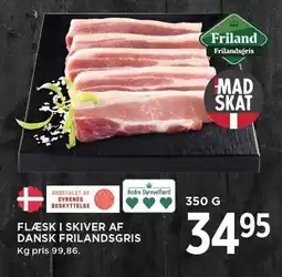 MENY FLÆSK I SKIVER AF DANSK FRILANDSGRIS tilbud