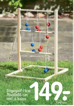 REMA 1000 Stigegolf i træ tilbud