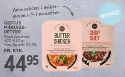 MENY GESTUS MIDDAGSRETTER tilbud