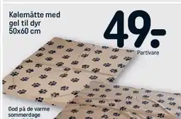 REMA 1000 Kølemåtte med gel til dyr tilbud