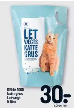 REMA 1000 REMA 1000 kattegrus Letvægt tilbud