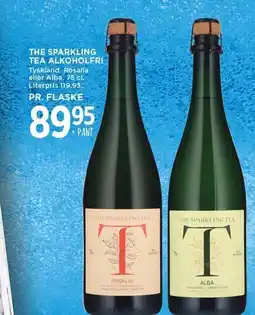 MENY THE SPARKLING TEA ALKOHOLFRI tilbud