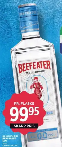 MENY ALKOHOLFRI BEEFEATER GIN tilbud