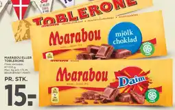 MENY MARABOU ELLER TOBLERONE tilbud
