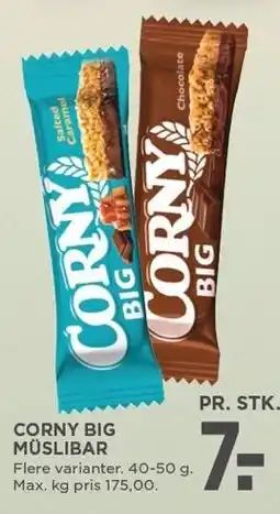 MENY CORNY BIG MÜSLIBAR tilbud