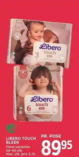 MENY LIBERO TOUCH BLEER tilbud