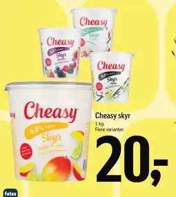 Føtex CHEASY skyr tilbud