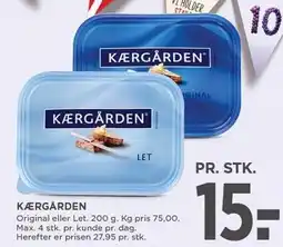 MENY KÆRGÅRDEN tilbud