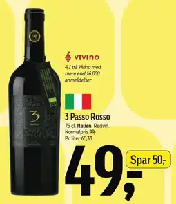 Føtex 3 Passo Rosso tilbud