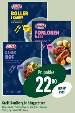 Min Købmand Steff Houlberg Middagsretter tilbud