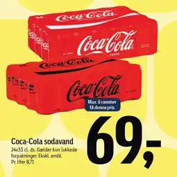 Føtex COCA-COLA sodavand tilbud