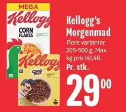 Min Købmand Kellogg's Morgenmad tilbud