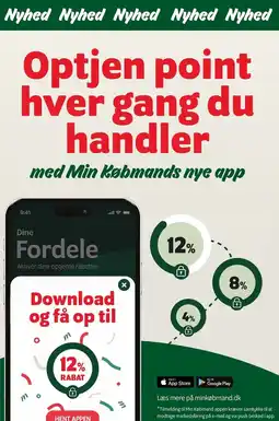 Min Købmand Optjen point hver gang du handler tilbud