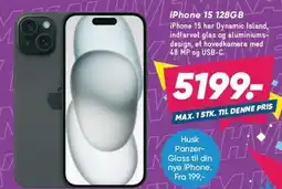 Bilka iPhone 15 128GB tilbud