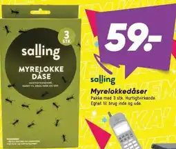 Bilka salling Myrelokkedåser tilbud