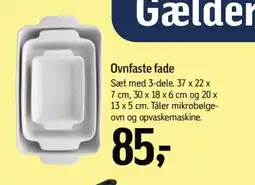 Føtex Ovnfaste fade tilbud