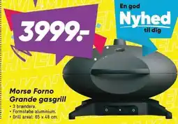 Bilka Morsø Forno Grande gasgrill tilbud