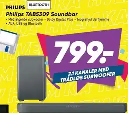 Bilka Philips TAB5309 Soundbar tilbud