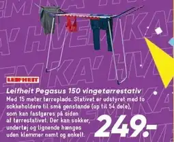 Bilka Leifheit Pegasus 150 vingetørrestativ tilbud